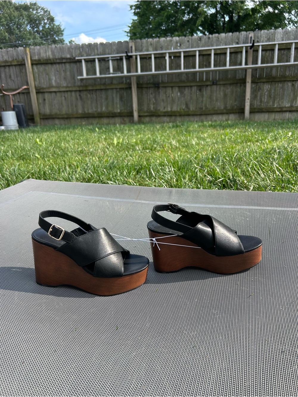 Nwt Naomi Wood Wedge Heels with Memory Foam Insole - Universal Thread size 7.5
